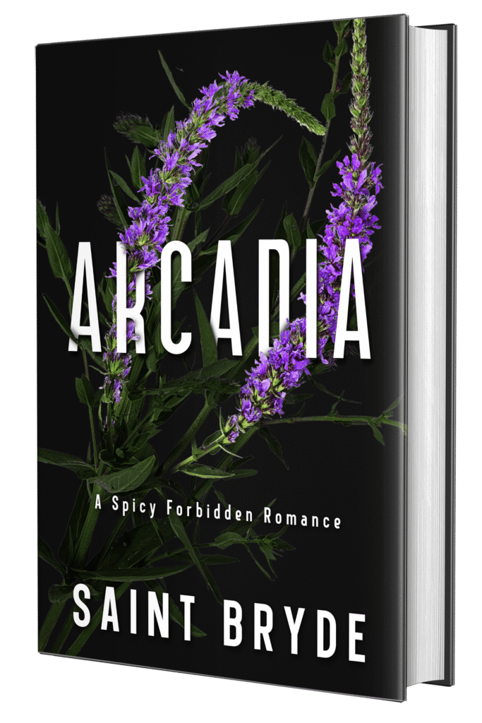 Arcadia book cover by Saint Bryde